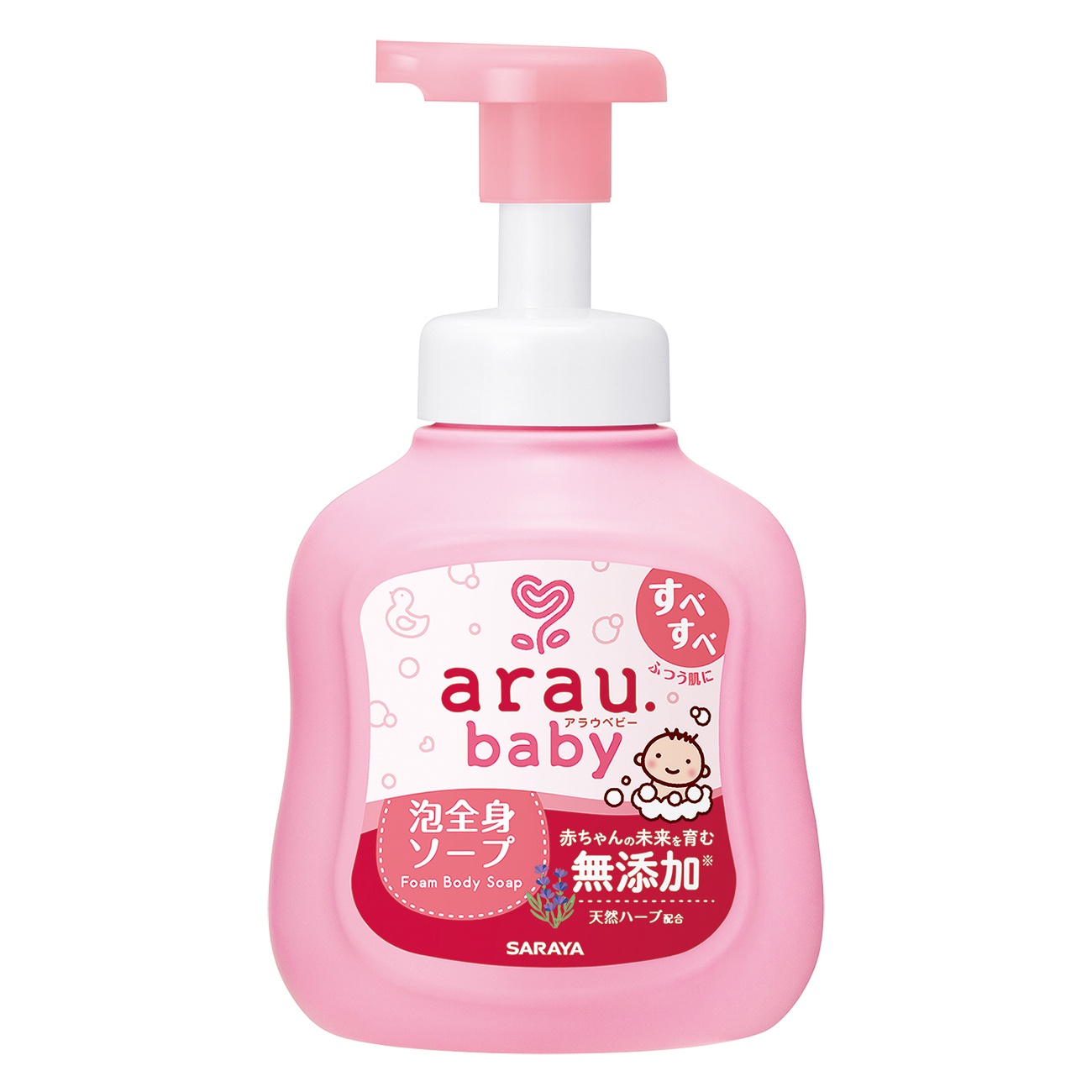 Sữa tắm gội Arau baby chai 450ml (New)