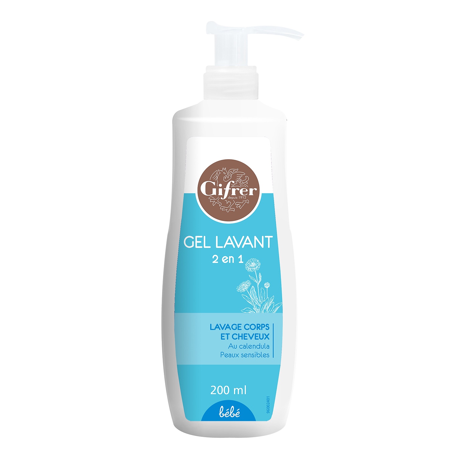 Sữa tắm gội 2in1 Gifrer 200ml hình 1