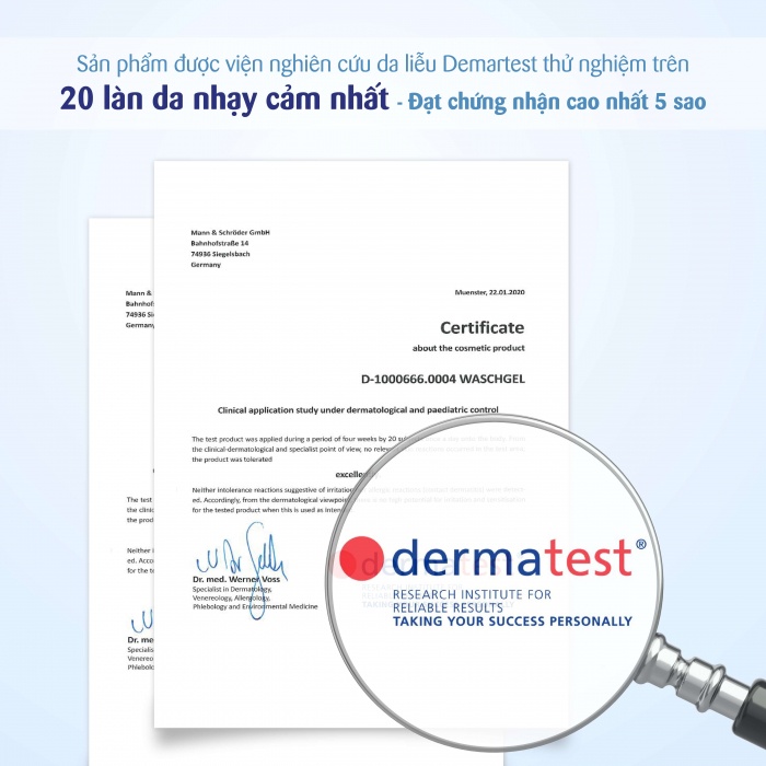 Sữa tắm gội Sanosan chiết xuất olive hữu cơ 500ml hình 5