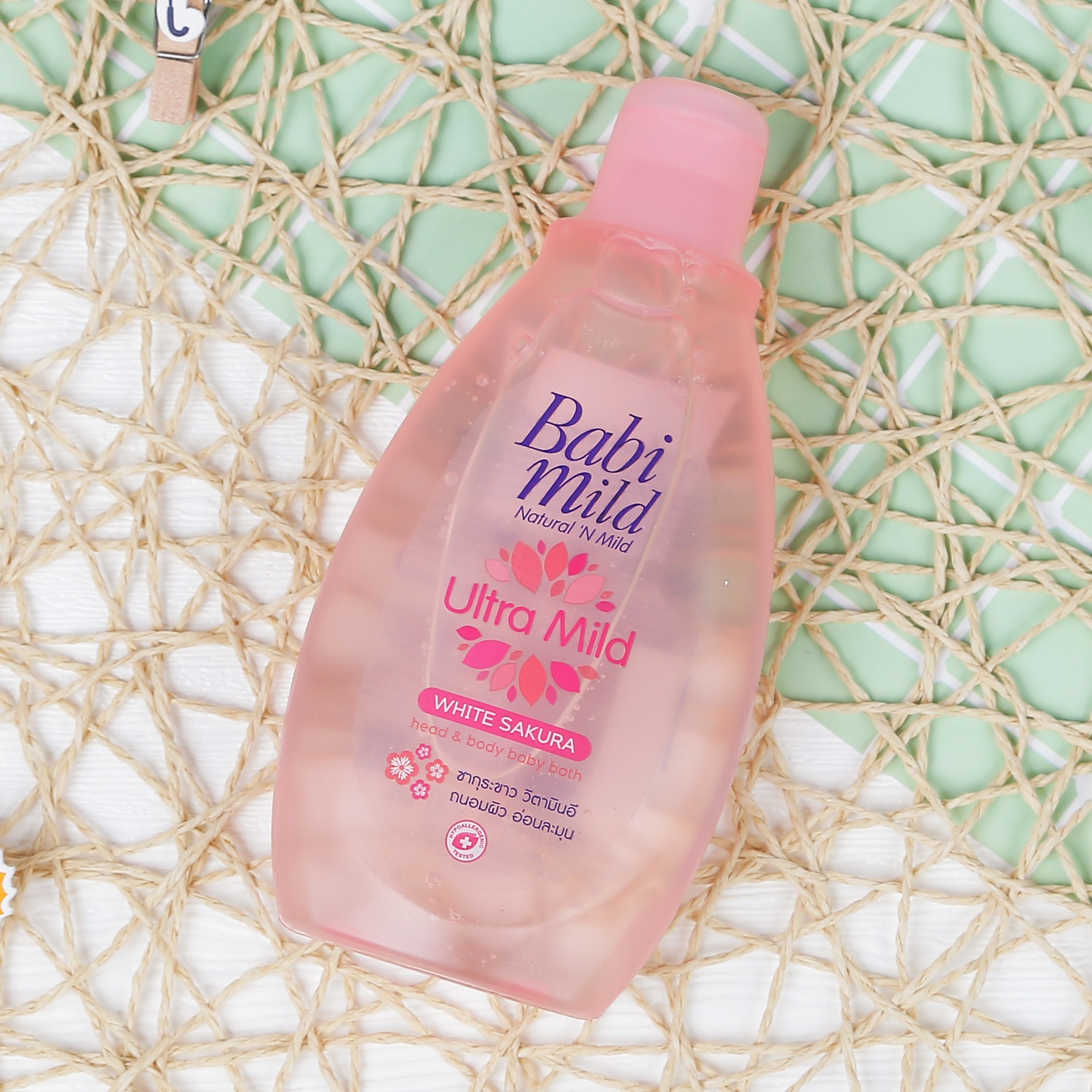 Sữa tắm gội toàn thân Babi Mild 200ml hình 1