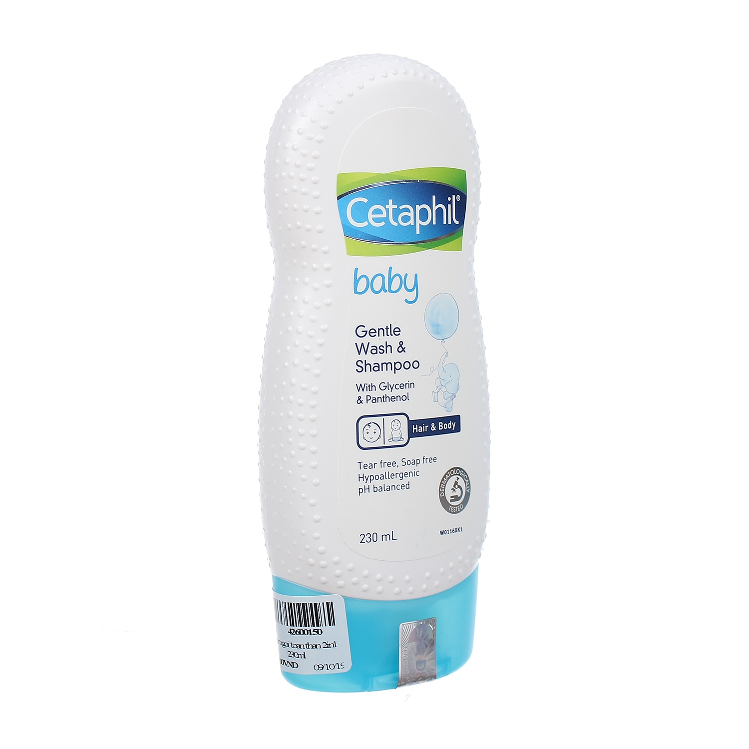 Sữa tắm gội toàn thân Cetaphil Baby 2 In 1 (230ml) hình 2