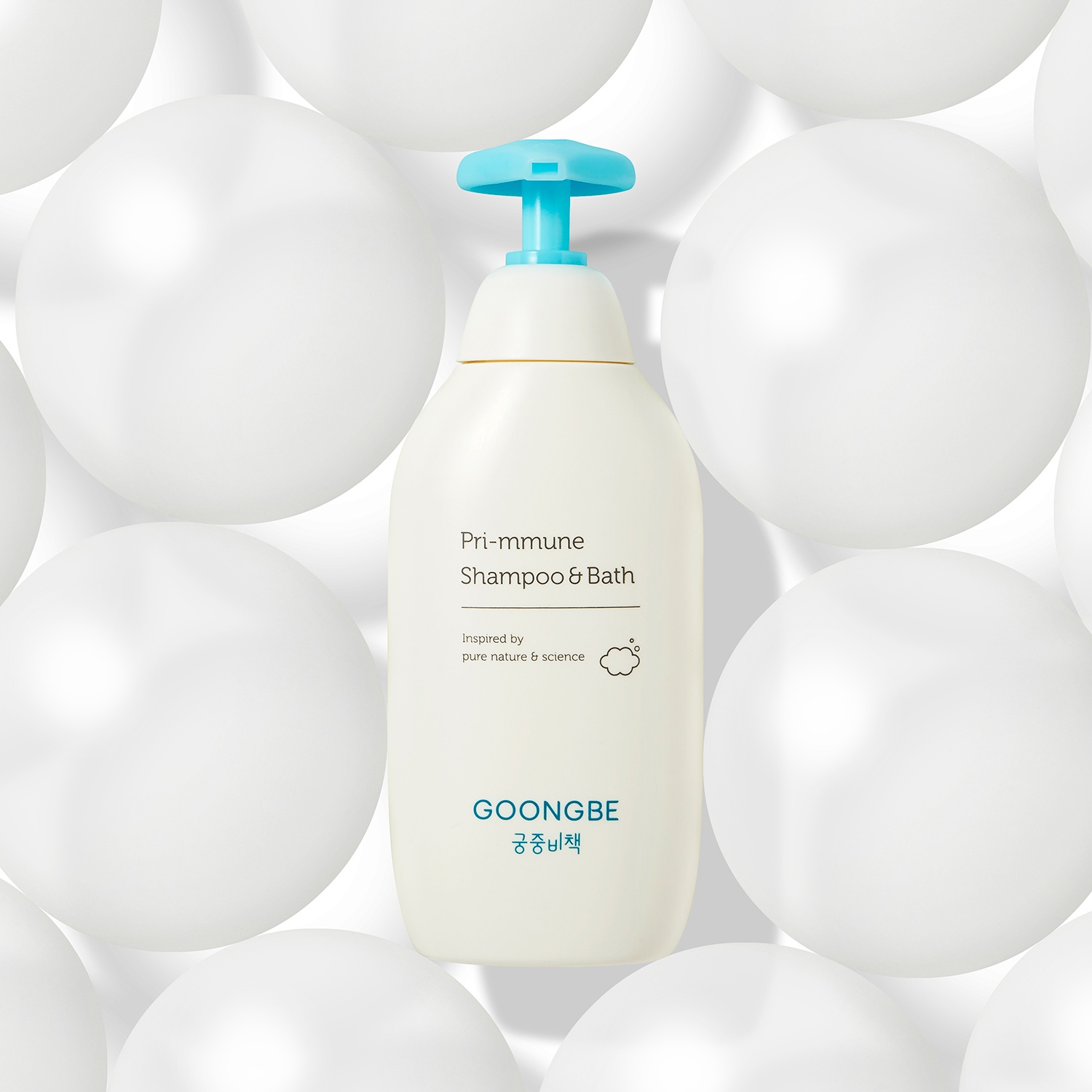 Sữa tắm gội toàn thân cho bé Goongbe 350ml 0M+