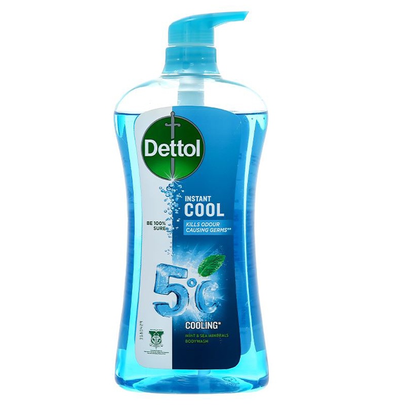Sữa tắm mát lạnh Dettol 950g hình 1