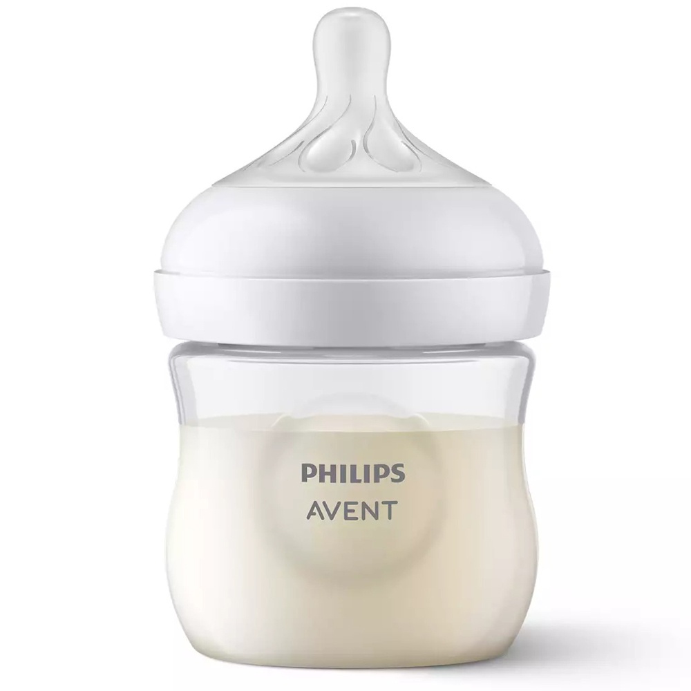 Bình sữa mô phỏng tự nhiên Avent 125ml SCY900.01 New hình 1
