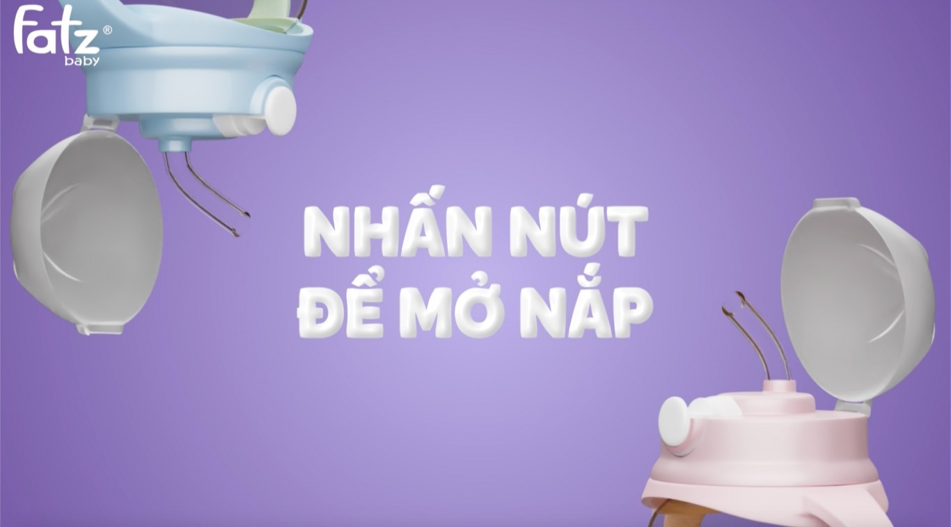 Bình nước Tritan 360 độ 250ml FB0250NX (Màu ngẫu nhiên) hình 3