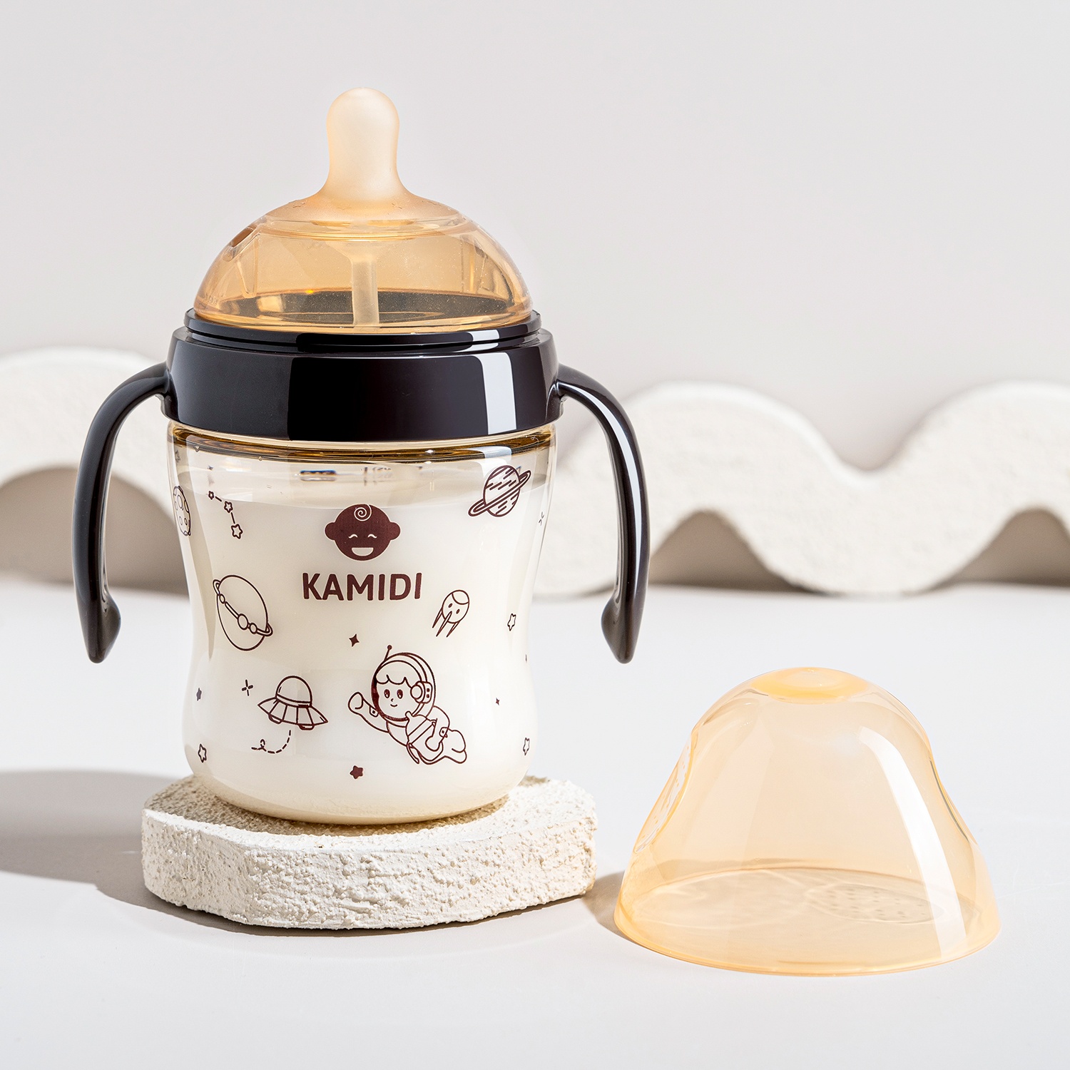 Bình sữa Kamidi PPSU Galaxy 210ml hình 5
