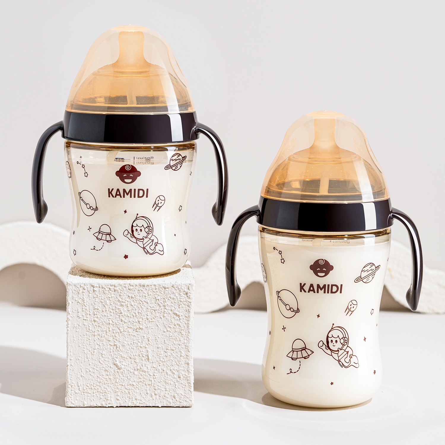 Bình sữa Kamidi PPSU Galaxy 300ml hình 2