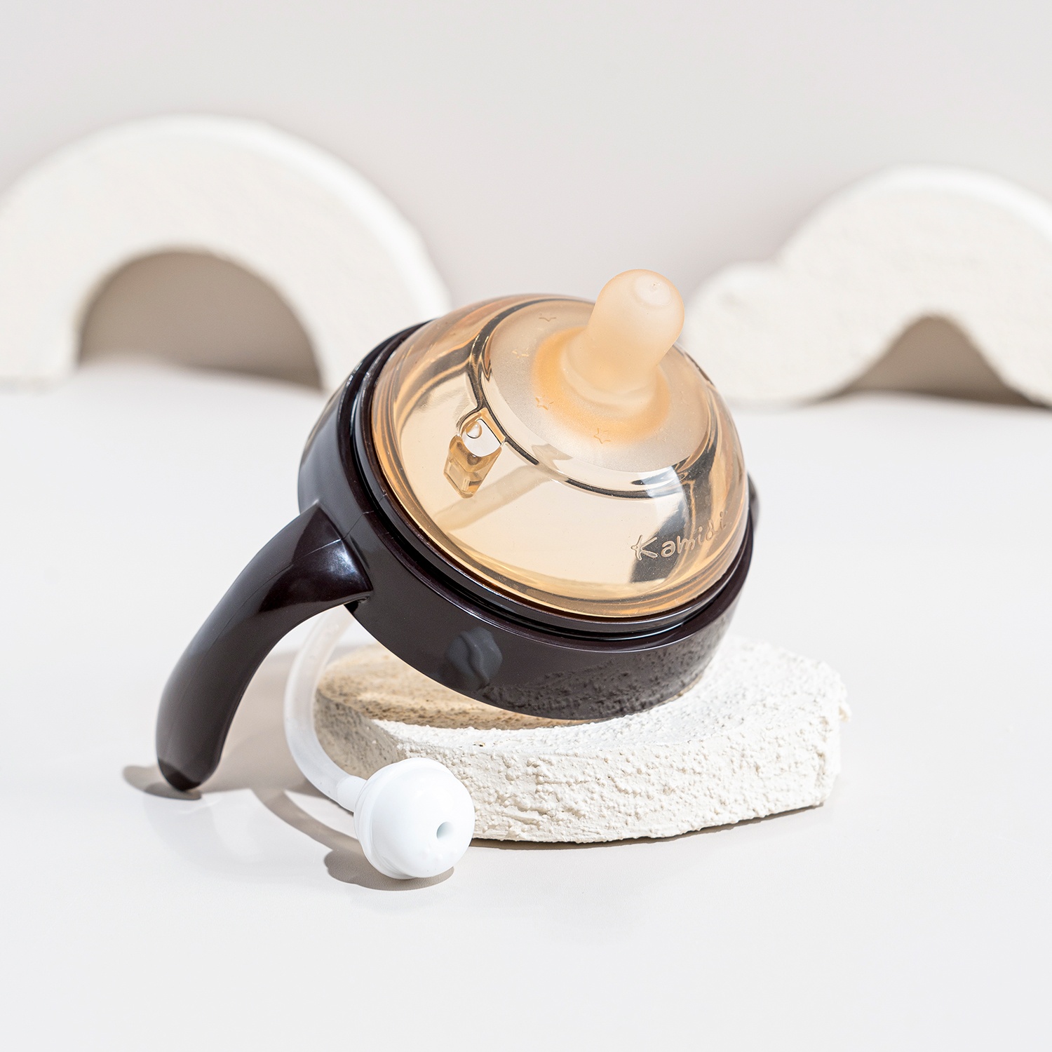 Bình sữa Kamidi PPSU in họa tiết thỏ 300ml hình 3