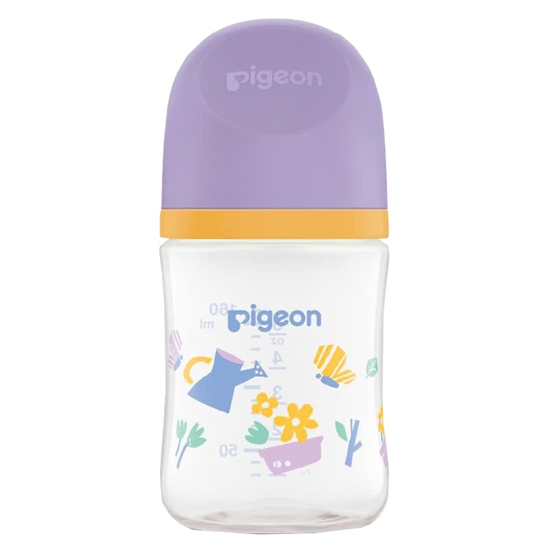 Bình sữa Pigeon PP họa tiết Xuân Hạ 160ml