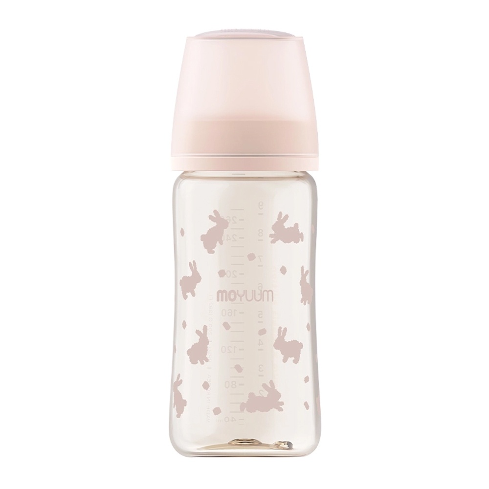 Bình sữa Moyuum PPSU Premium thế hệ thứ 3 Rabbit 270ml hình 1