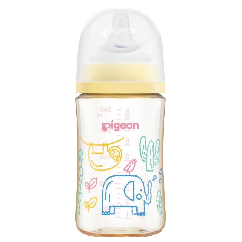 Bình sữa PPSU Pigeon Đại Dương/Muông Thú 240ml