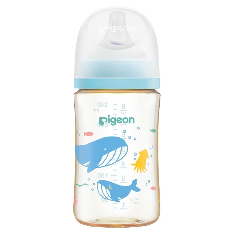 Bình sữa PPSU Pigeon Đại Dương/Muông Thú 240ml