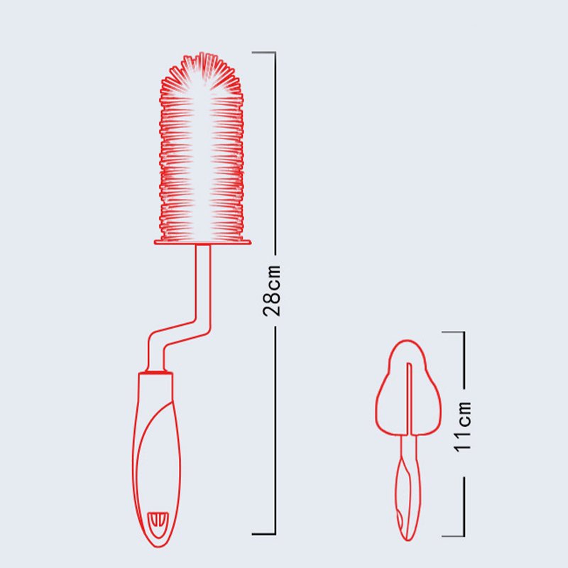 Cọ rửa 2 chi tiết Moonship YLC-357 AC hình 2