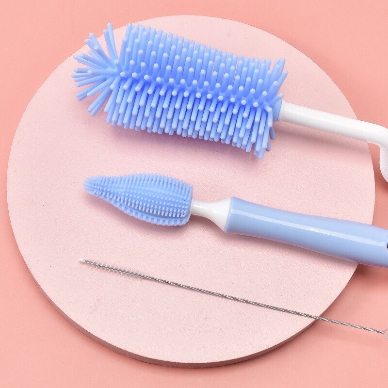 Cọ rửa 3 chi tiết Silicon Bottle Bruck 1001-3 AC hình 5