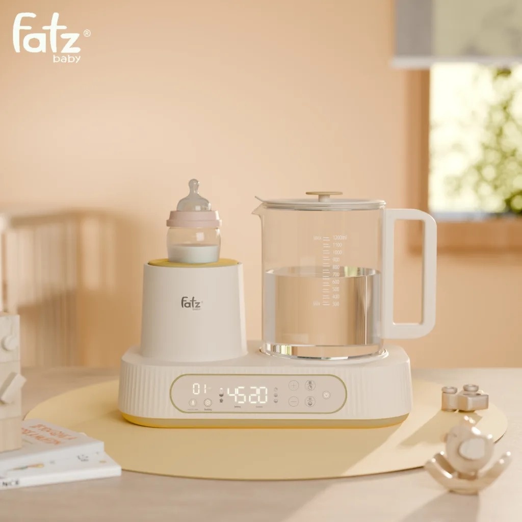 Máy lắc & hâm sữa, đun nước Fatzbaby Multimax 9 FB9511HB hình 1
