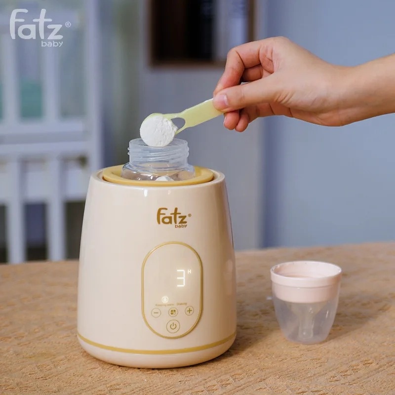 Máy lắc và giữ ấm bình sữa Fatzbaby Shake 2 FB3911HB hình 1