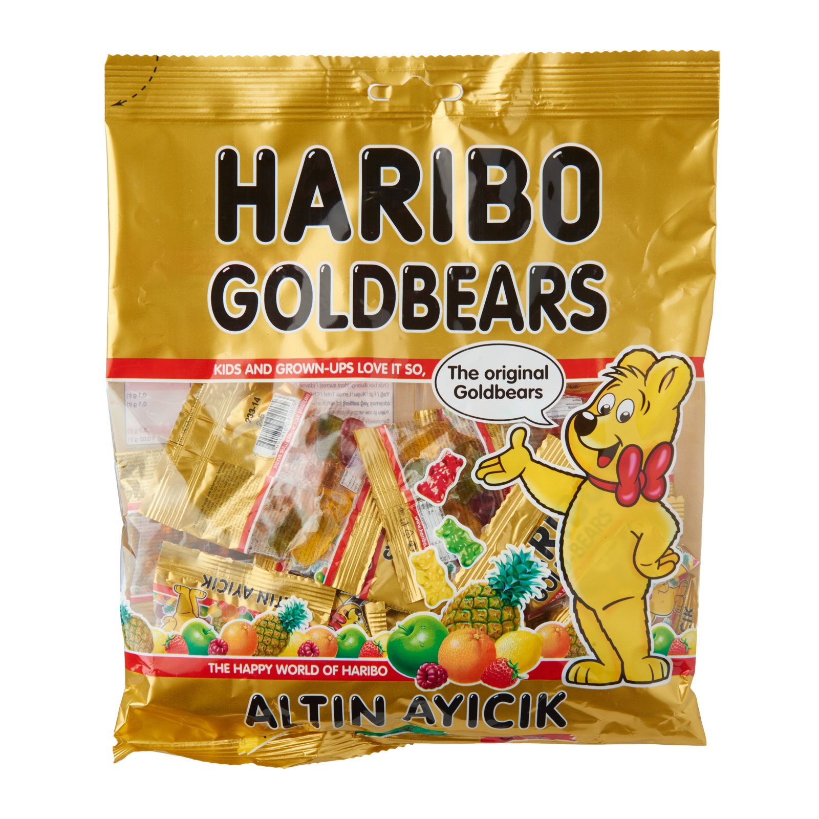 Kẹo dẻo Haribo Goldbears 80g nhiều màu sắc cho bé 2Y+ hình 1