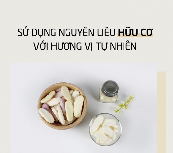Bánh gạo hữu cơ Mom's Choice vị dâu 6m+ hình 3