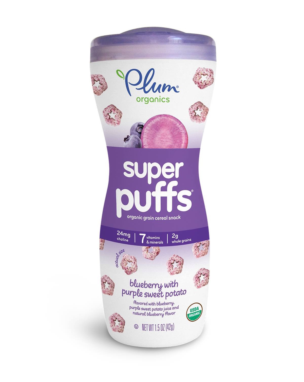 Bánh ăn dặm Plum Organics hình 1