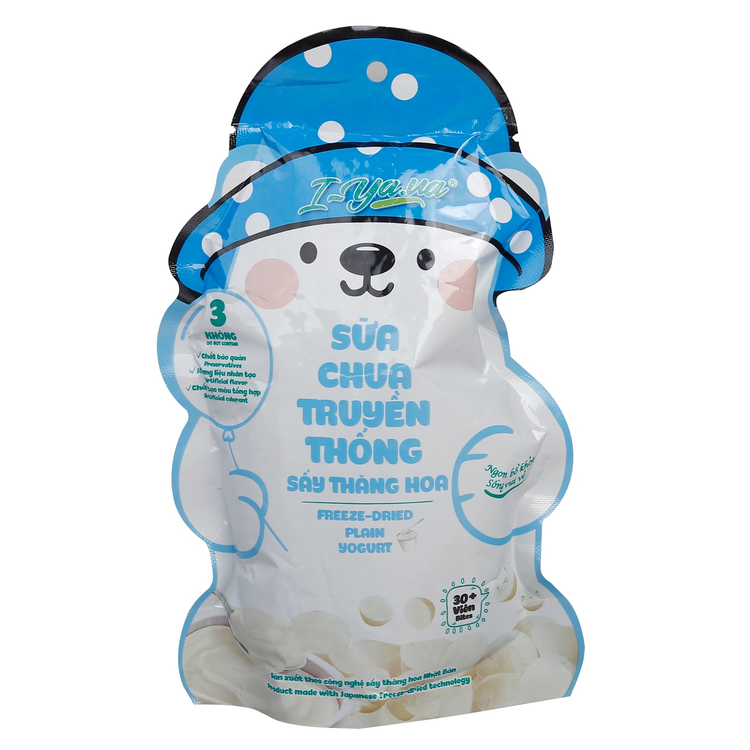 Sữa chua sấy thăng hoa vị truyền thống I.Yaua 16g hình 1