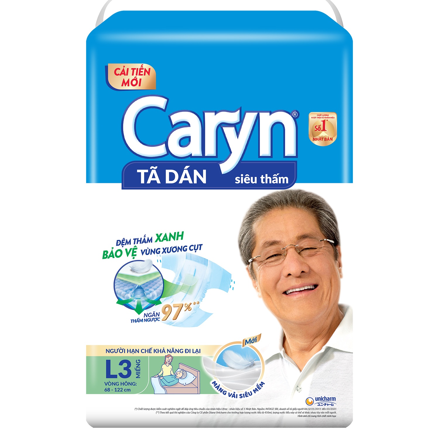 Bỉm cho mẹ Caryn 1009 3pcs