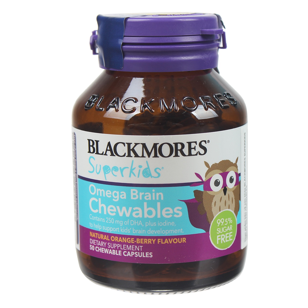 Blackmores SuperKids Omega Brain Chewables 50V hình 1