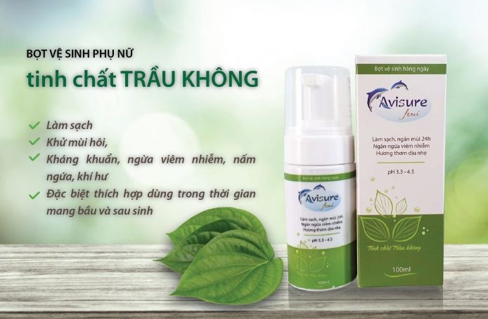 Dung dịch vệ sinh phụ nữ Avisure Femi dạng bọt (100ml) hình 2