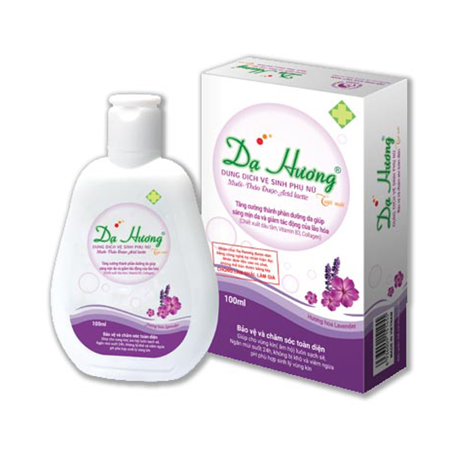 Dung dịch vệ sinh phụ nữ Dạ Hương Lavender tươi mới 100ml hình 1