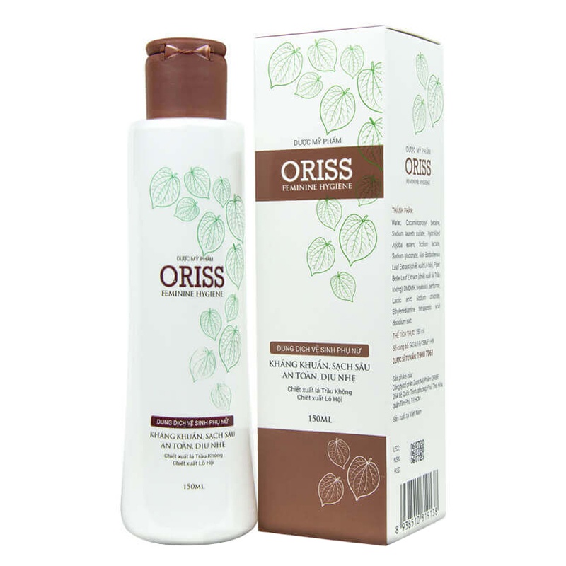 Dung dịch vệ sinh phụ nữ Oriss 150ml hình 2