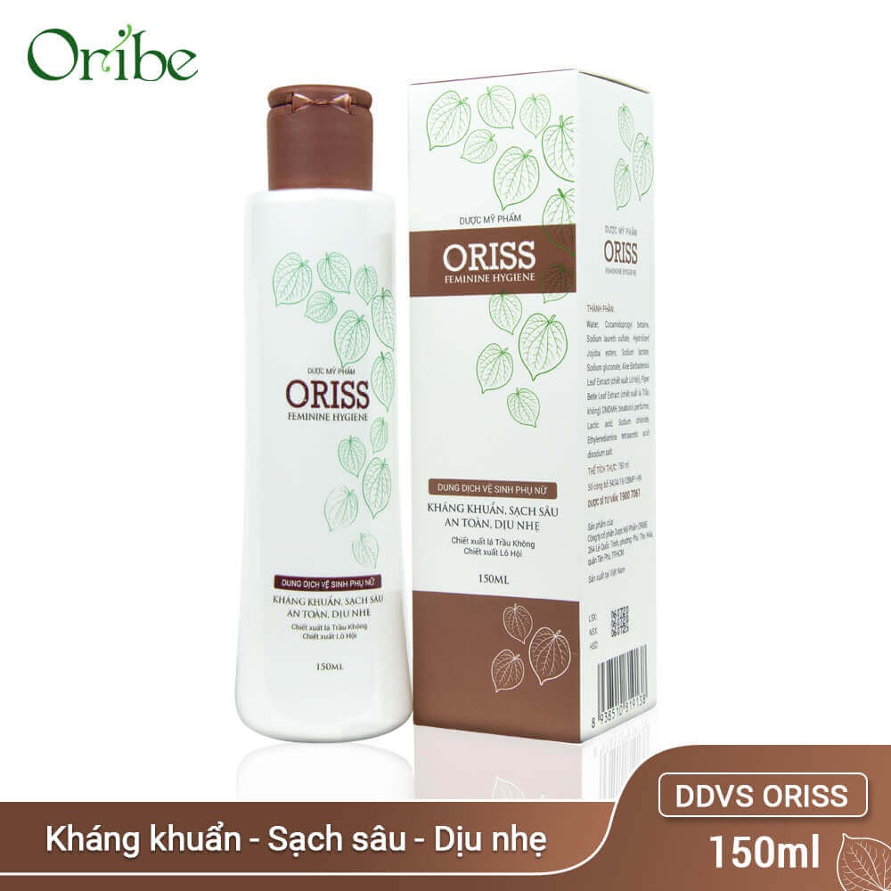 Dung dịch vệ sinh phụ nữ Oriss 150ml hình 1
