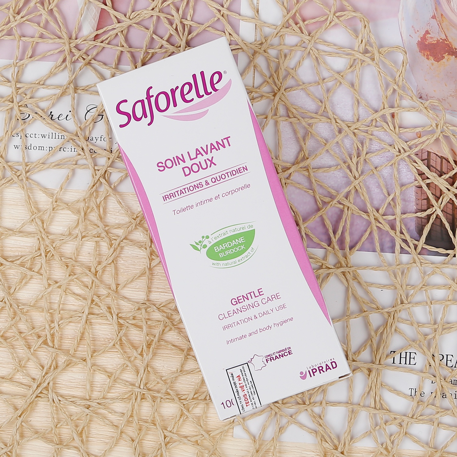 Dung dịch vệ sinh phụ nữ Saforelle 100ml hình 1