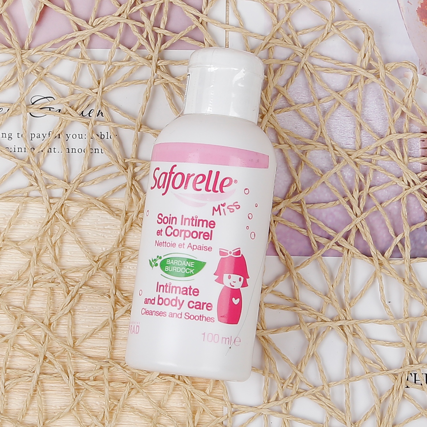 Dung dịch vệ sinh Saforelle Miss cho bé 2Y+ hình 1