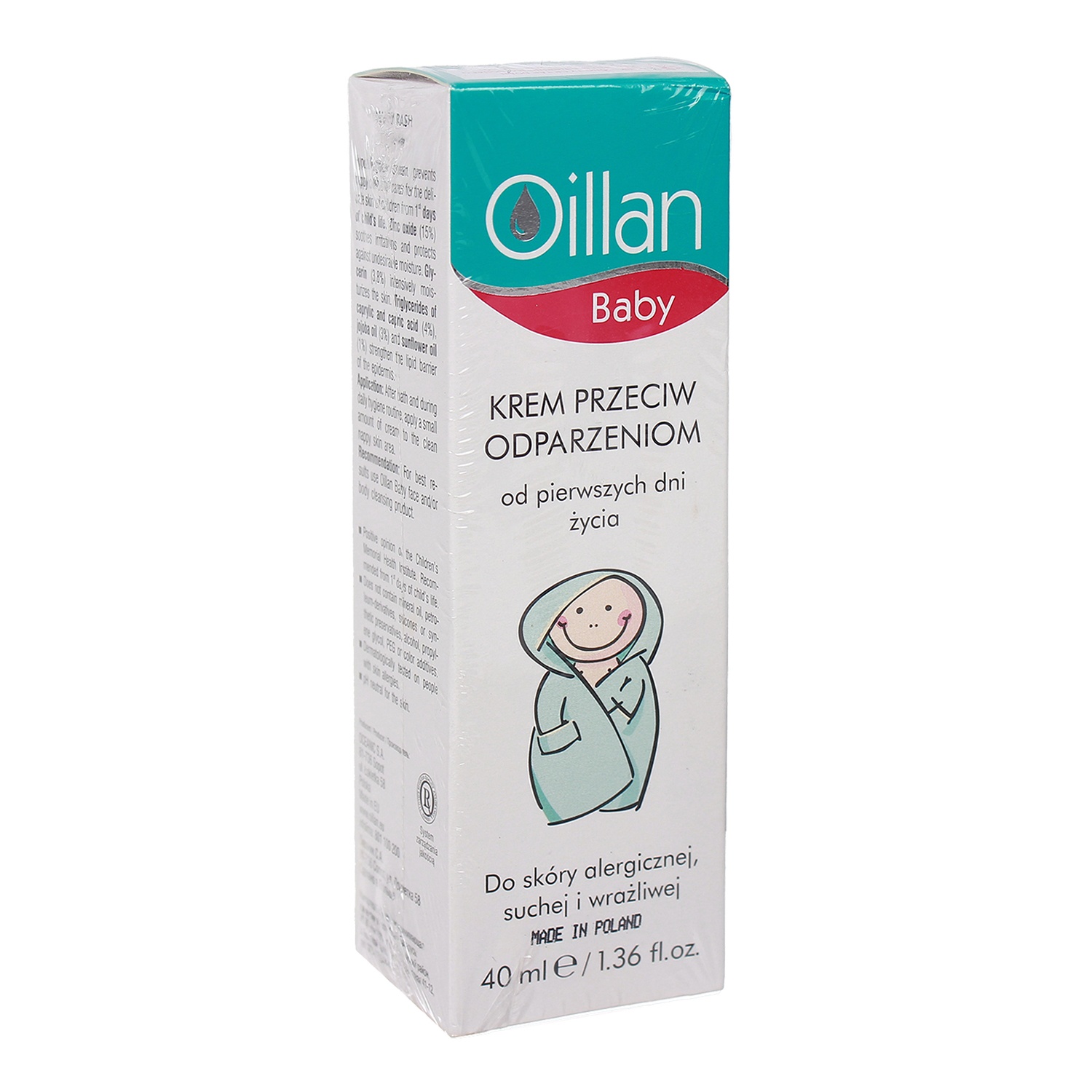 Kem trị hăm Oillan Baby 40ml 9604  hình 1