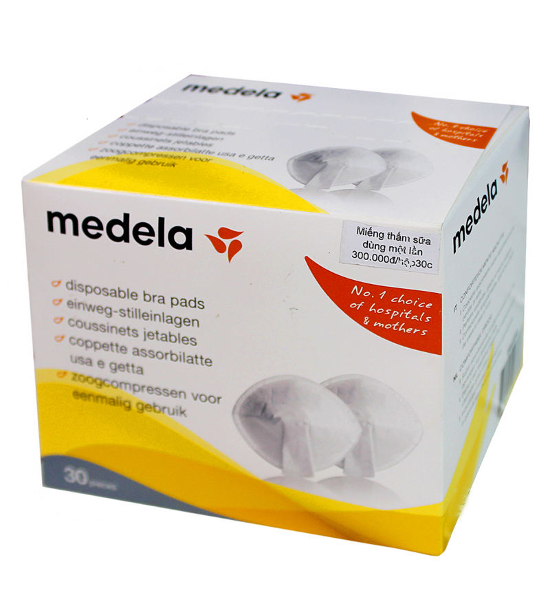 Miếng lót thấm sữa dùng 1 lần Medela Thụy Sĩ hình 2