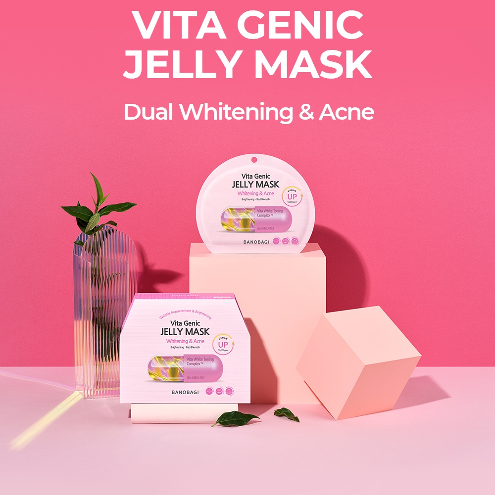 Mặt nạ Banobagi Vita Genic Jelly Mask Whitening & Acne hình 2