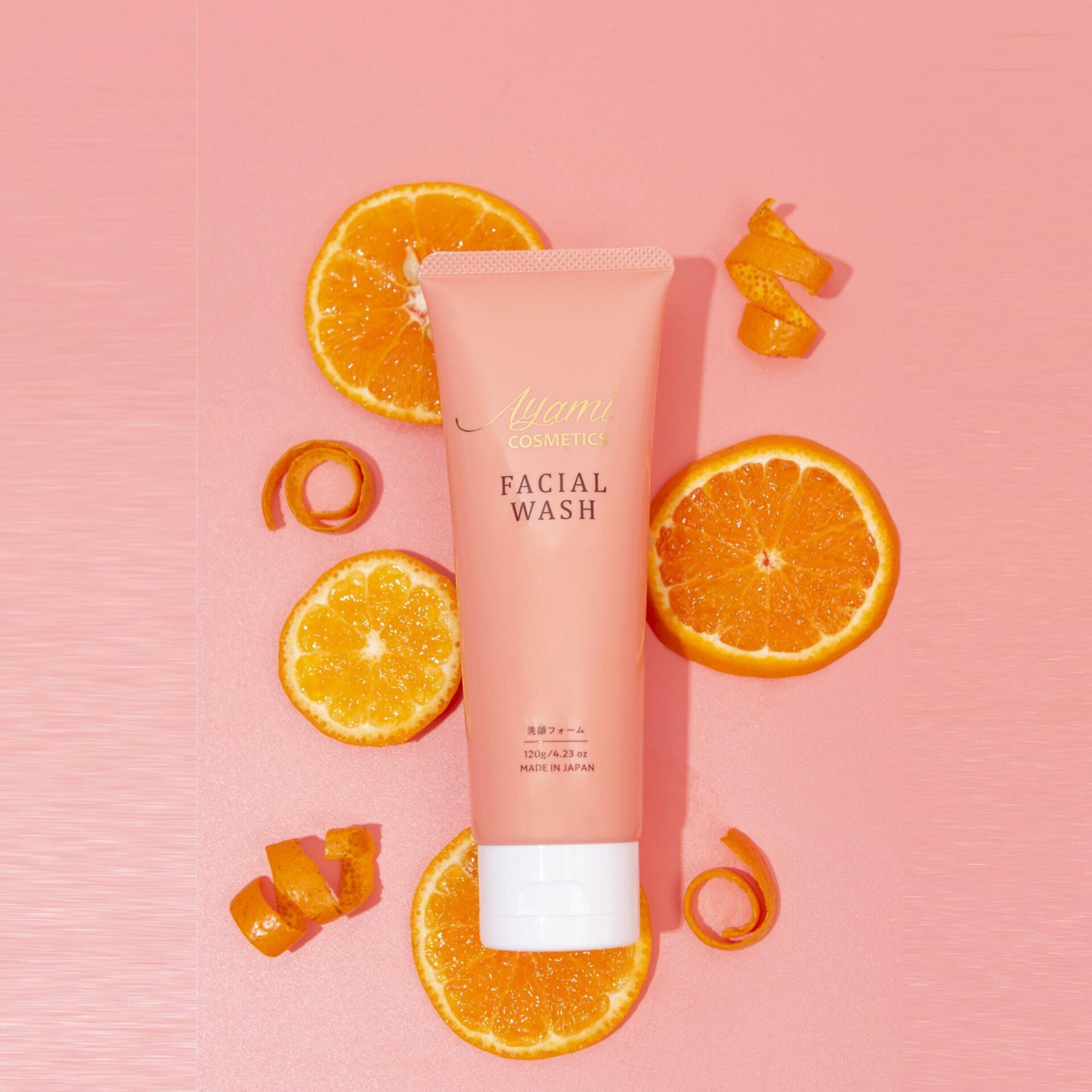 Sữa rửa mặt Ayami Cosmetics Facial Wash dưỡng trắng mờ nám cho da nhạy cảm (120g) hình 3