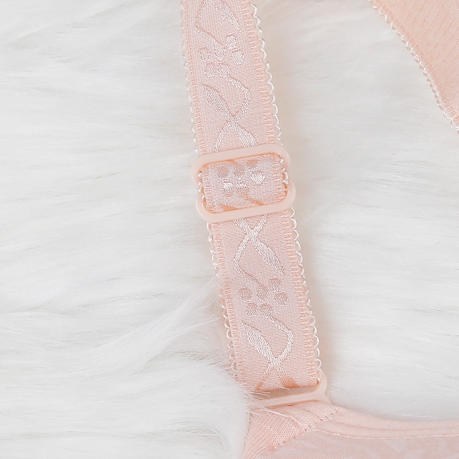 Áo lót có đệm khuy bấm 677 AC22 (Hồng cam) hình 2