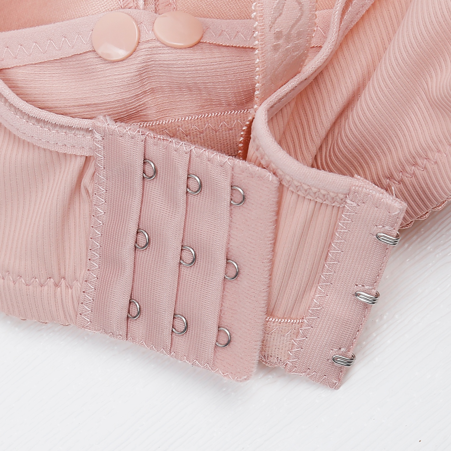 Áo lót khuy bấm 288 AC23 (Hồng) hình 2