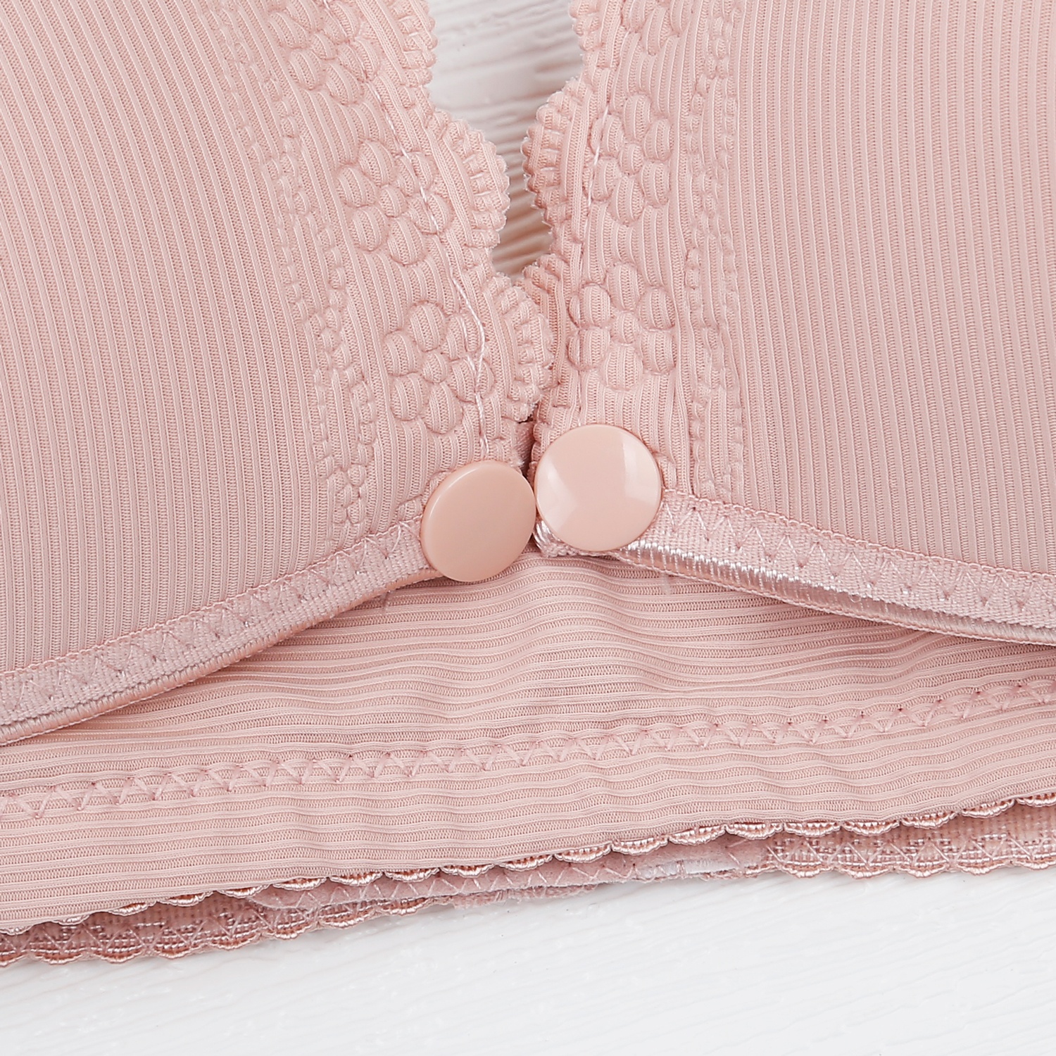 Áo lót khuy bấm 288 AC23 (Hồng) hình 3