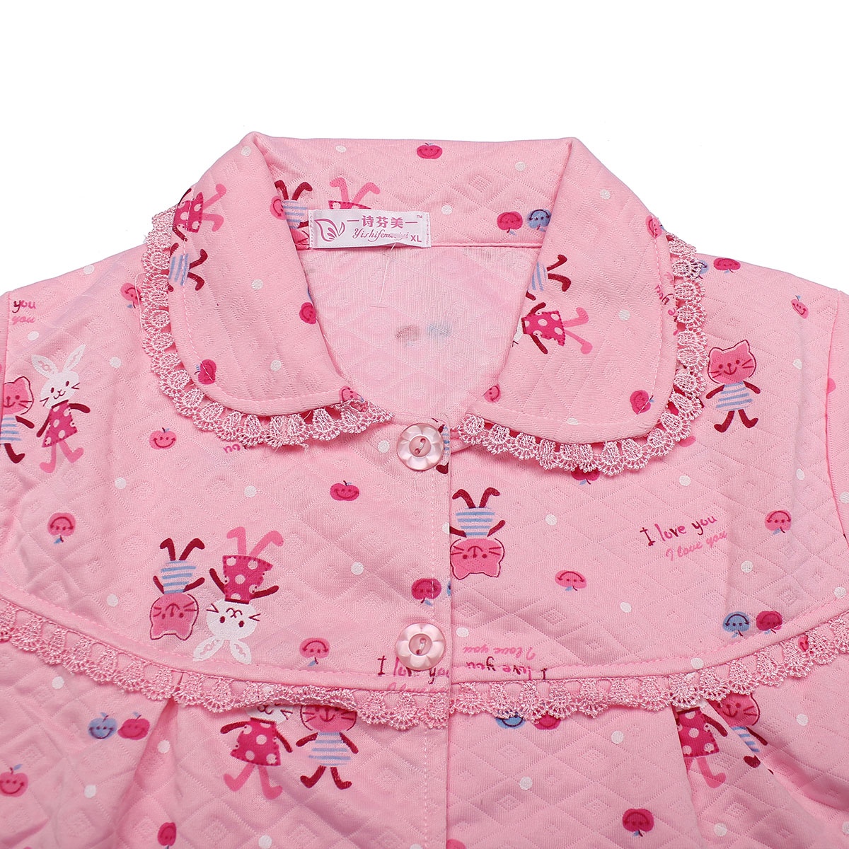 Bộ quần áo sau sinh cho mẹ xốp bông dày hình 3