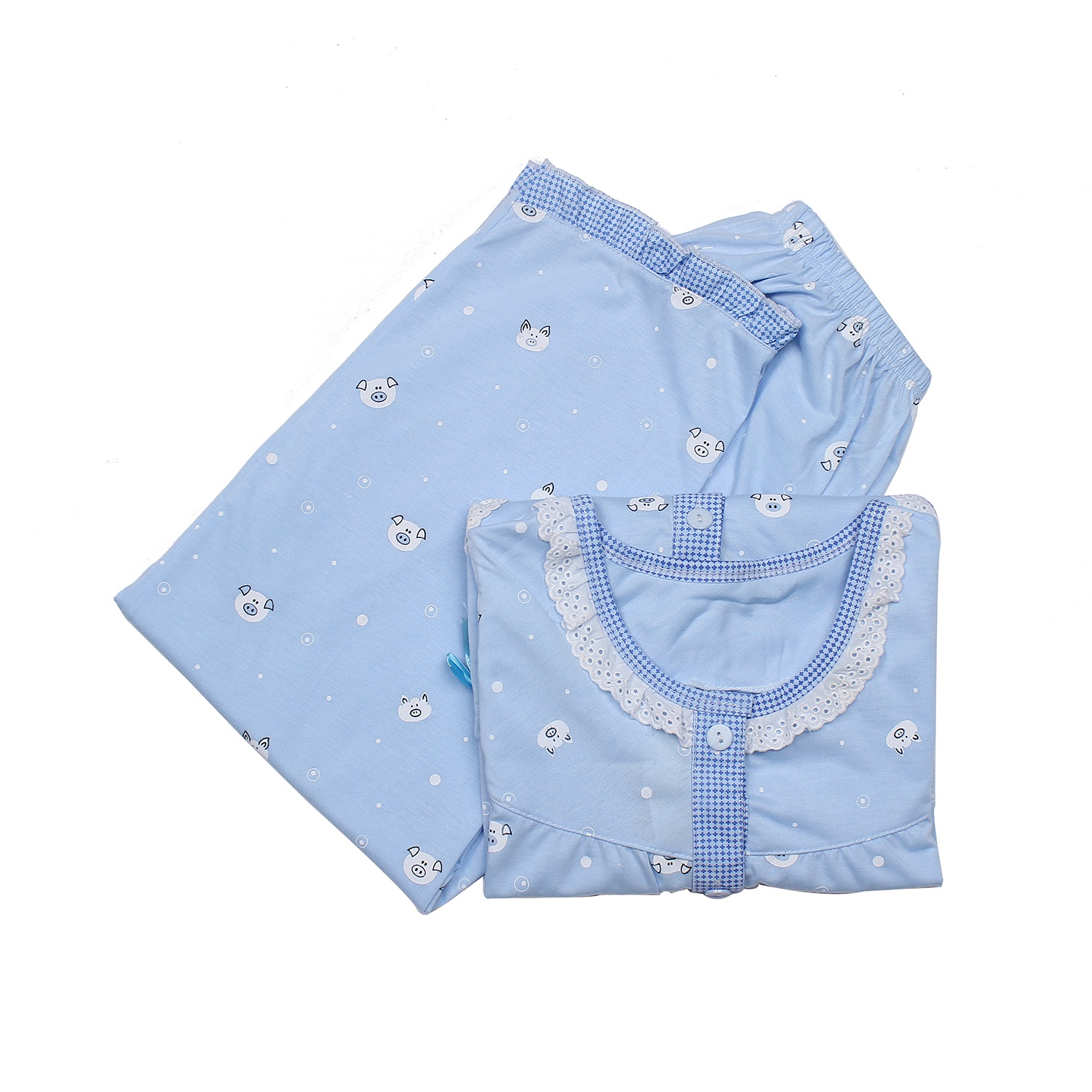 Quần áo sau sinh cho mẹ bèo ống tay và quần hình 3