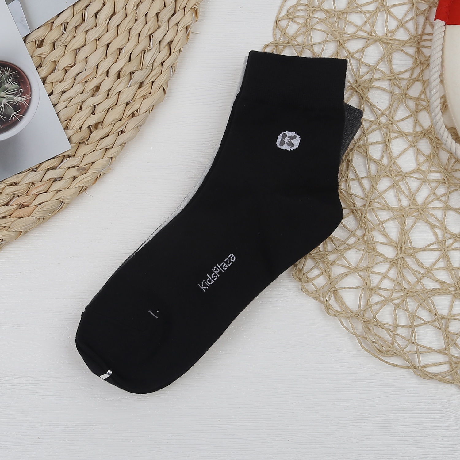 Set 3 tất nam KidsPlaza chữ K DK23D (Đen-ghi-xám) hình 2