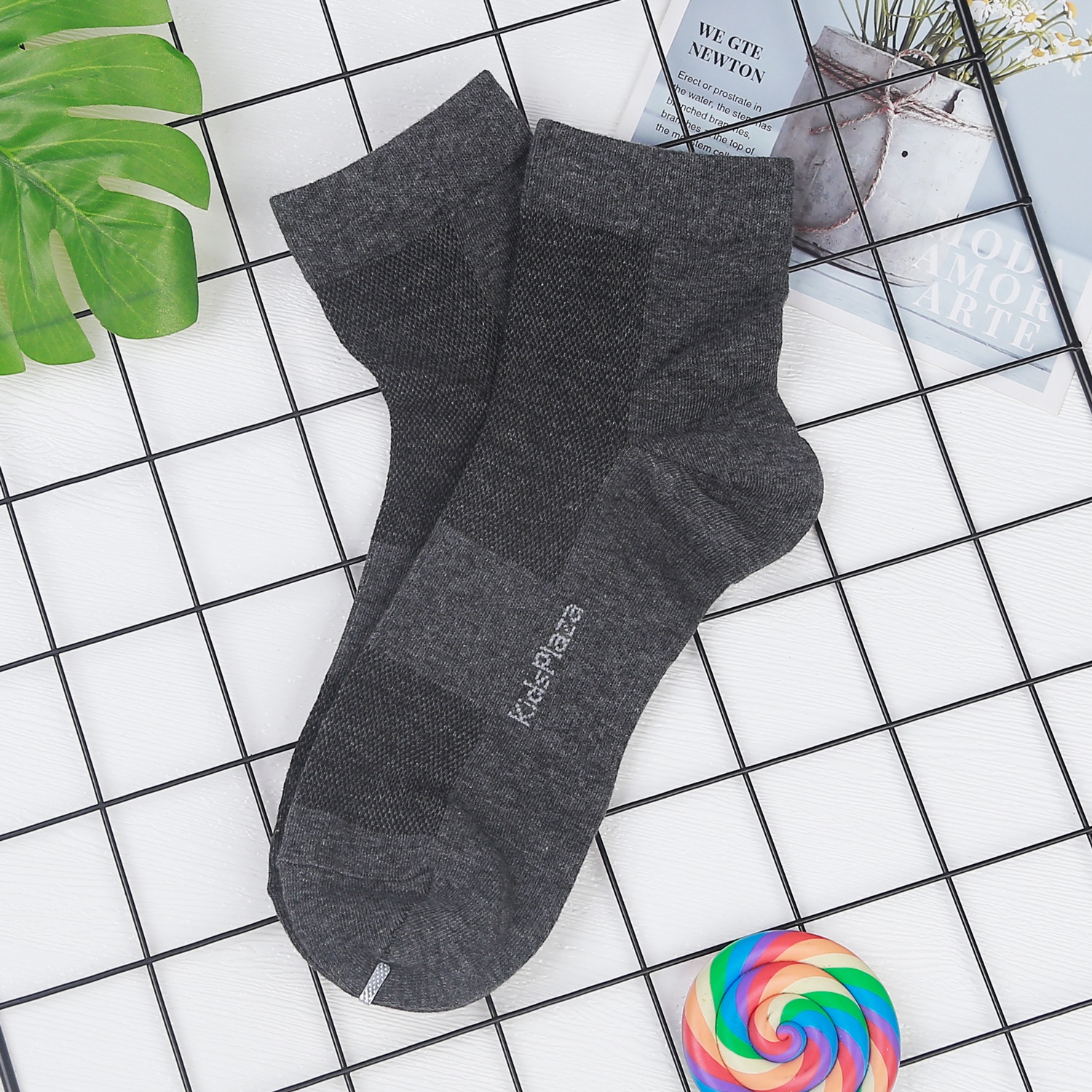Set 3 tất nam KidsPlaza KN02 DK22 (tiêu-xám-đen) hình 4