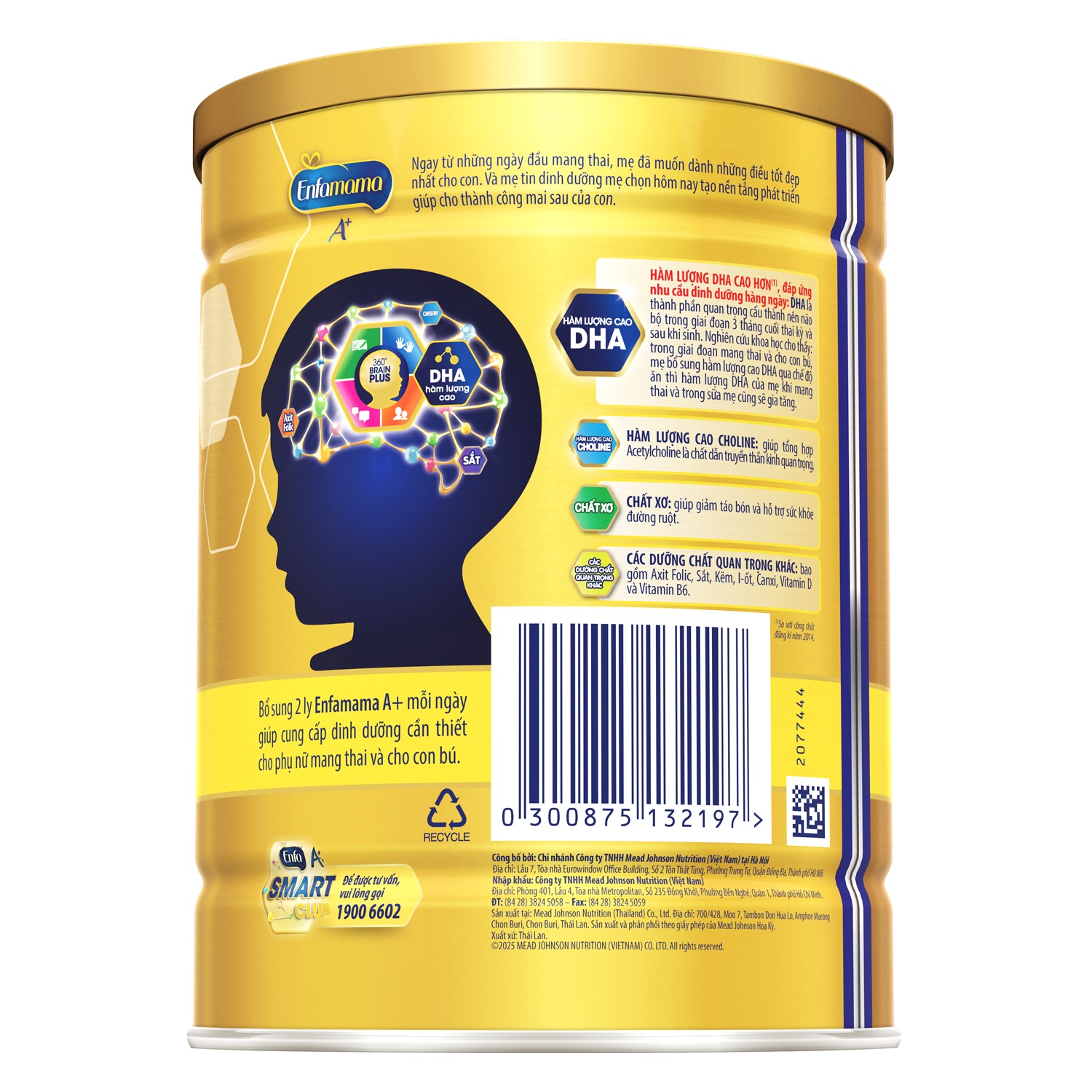 Sữa bầu Enfamama A+ Vanilla 400g  hình 4