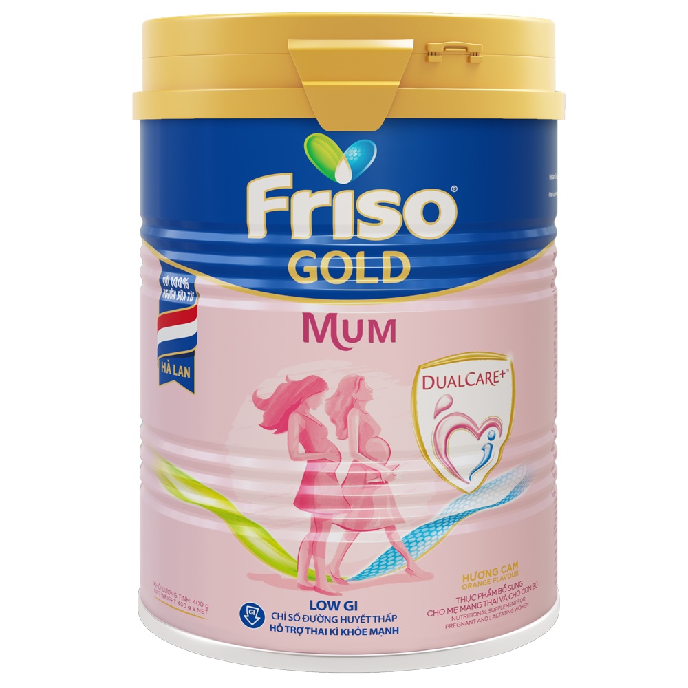 Sữa bột Friso Gold Mum 400g hương cam hình 1