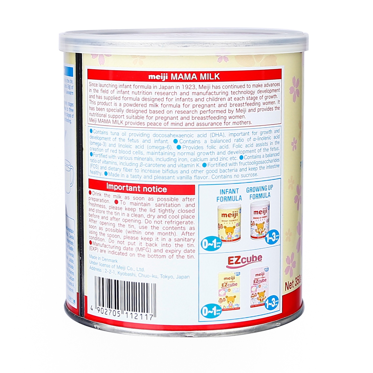 Sữa bầu Meiji Mama Milk (350g) hình 3