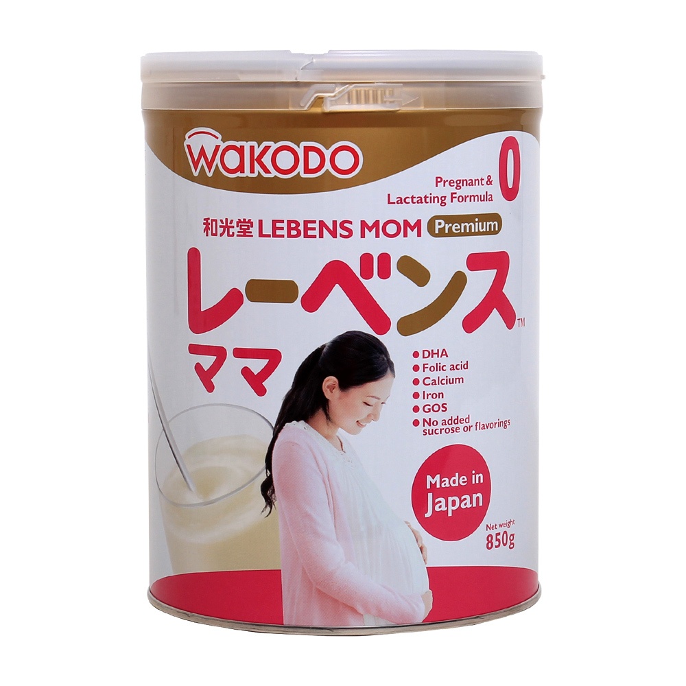 Sữa bột Wakodo Lebens Mom 850g hình 1
