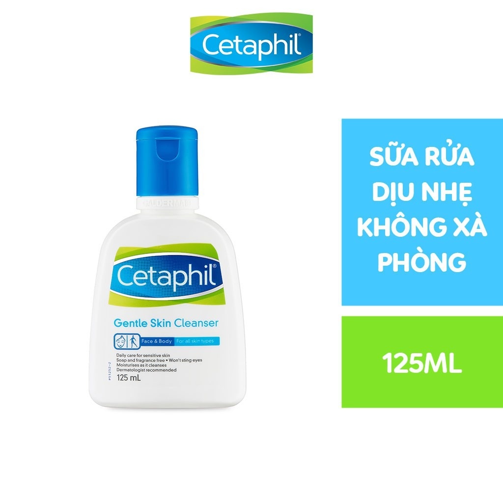 Sữa rửa mặt Cetaphil Gentle Skin Cleanser 125ml hình 4