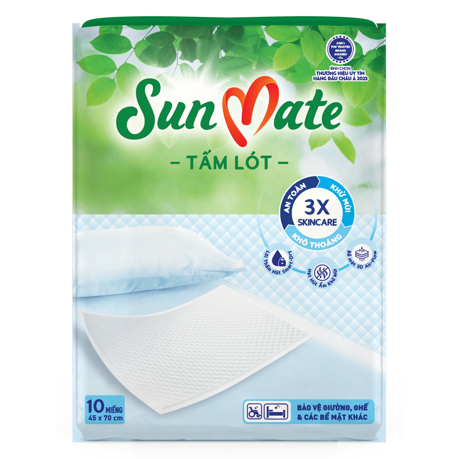 Tấm lót người lớn Sunmate 10 miếng hình 1