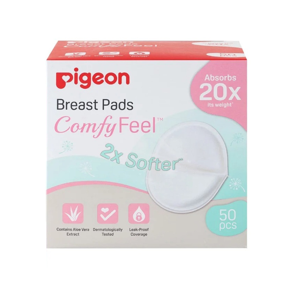 Tấm lót thấm sữa Pigeon nha đam 50pcs hình 1